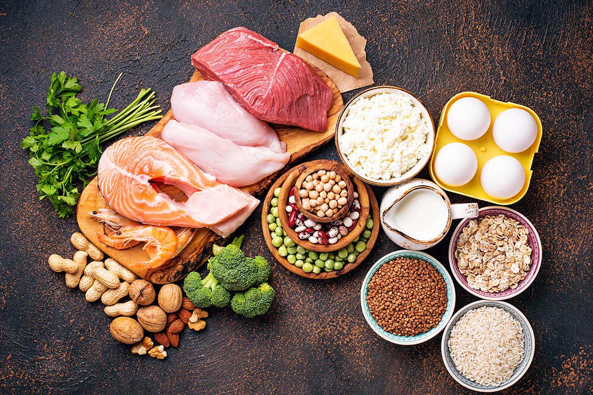 Vielfältige, proteinreiche Ernährung für gesunde Zähne und starkes Zahnfleisch in Hannover.